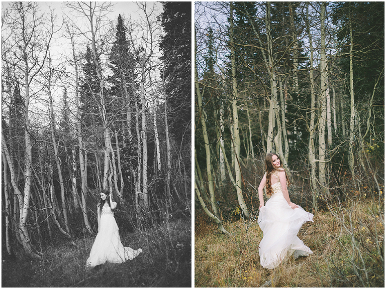 Fall in Utah Bridal Inspiration {In Frames Photography Utah Wedding